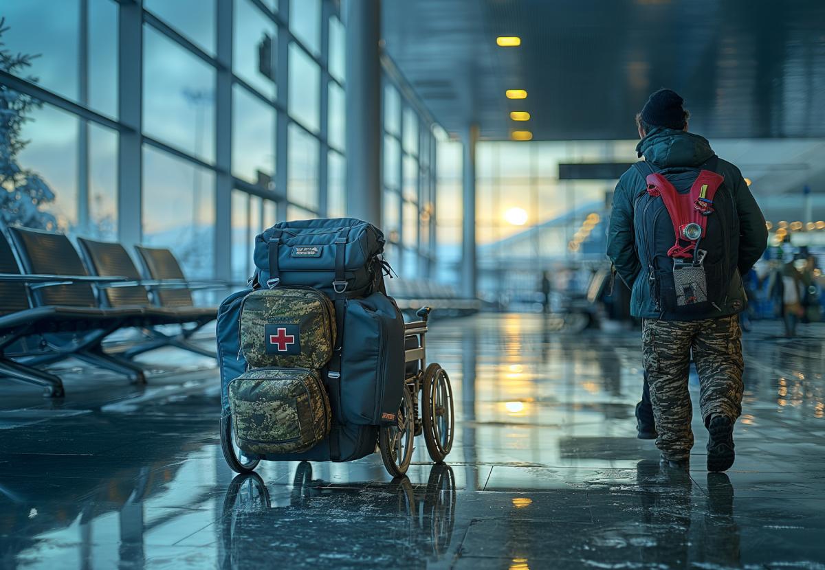 Viajes en avión con enfermedad y ayudas médicas para discapacitados